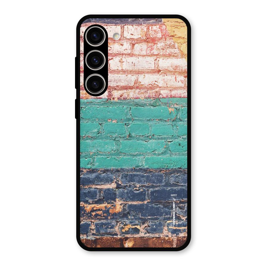 Wall Grafitty Metal Back Case for Galaxy S23 Plus