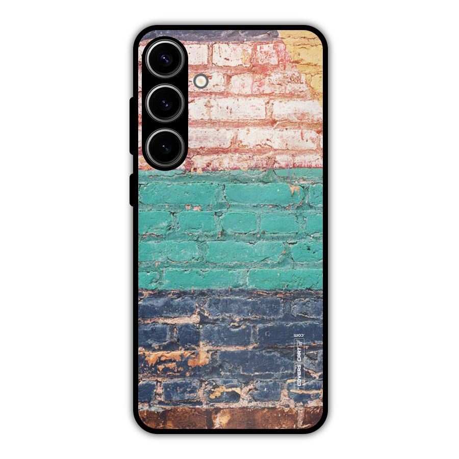 Wall Grafitty Metal Back Case for Galaxy S24 Plus