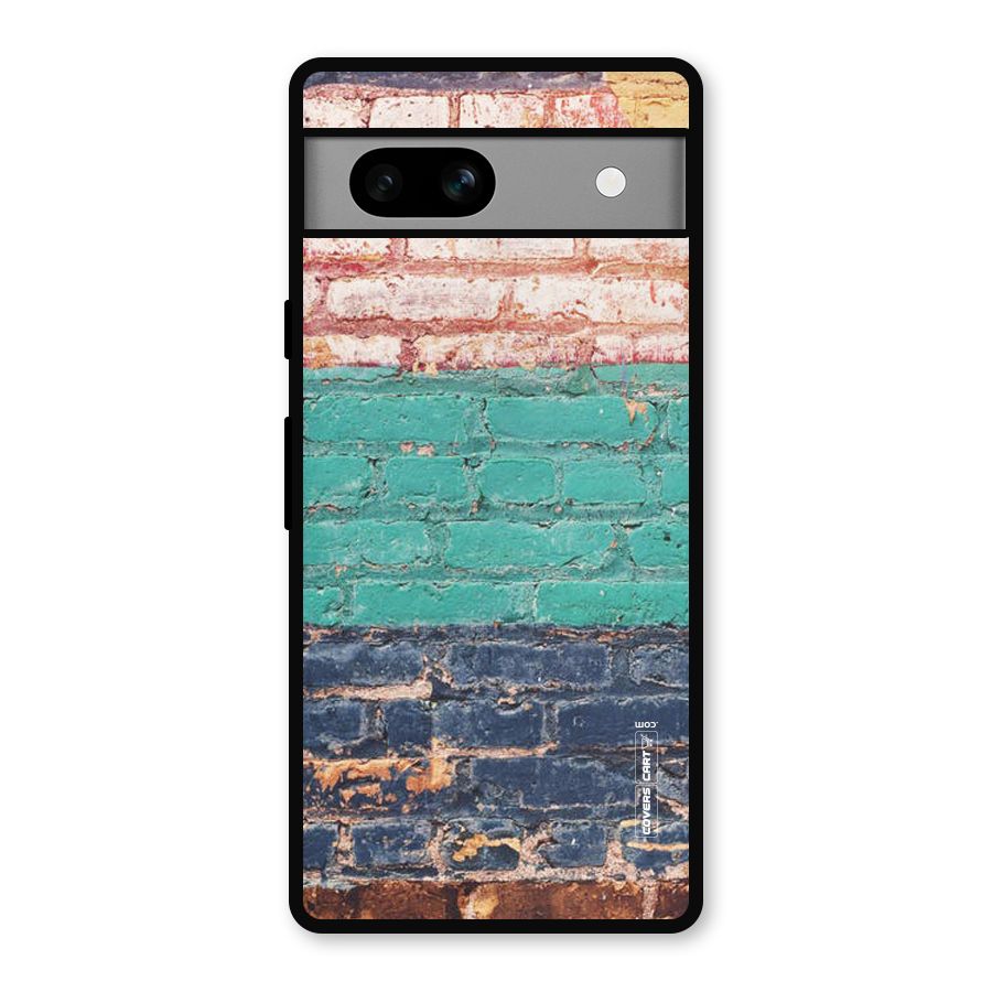 Wall Grafitty Metal Back Case for Google Pixel 7a