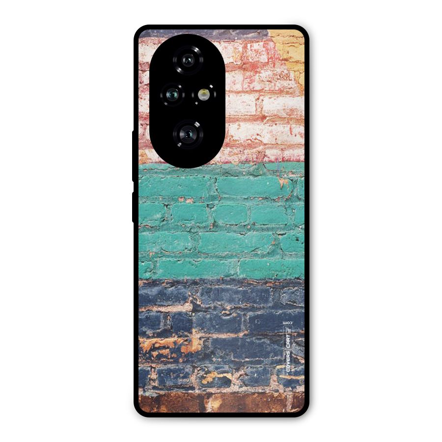 Wall Grafitty Metal Back Case for Honor 200 Pro