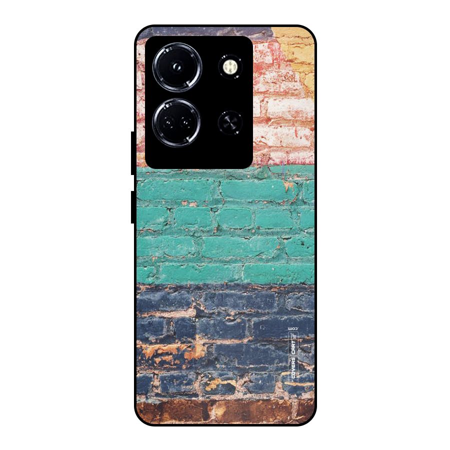 Wall Grafitty Metal Back Case for Infinix Note 30 5G