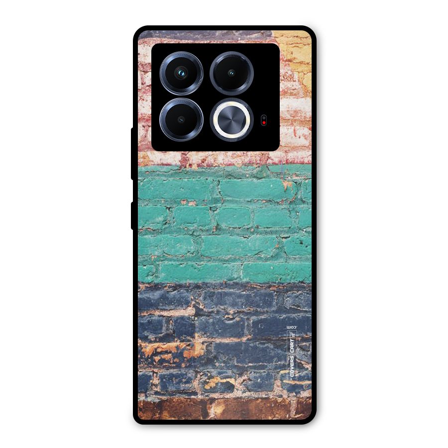 Wall Grafitty Metal Back Case for Infinix Note 40 5G