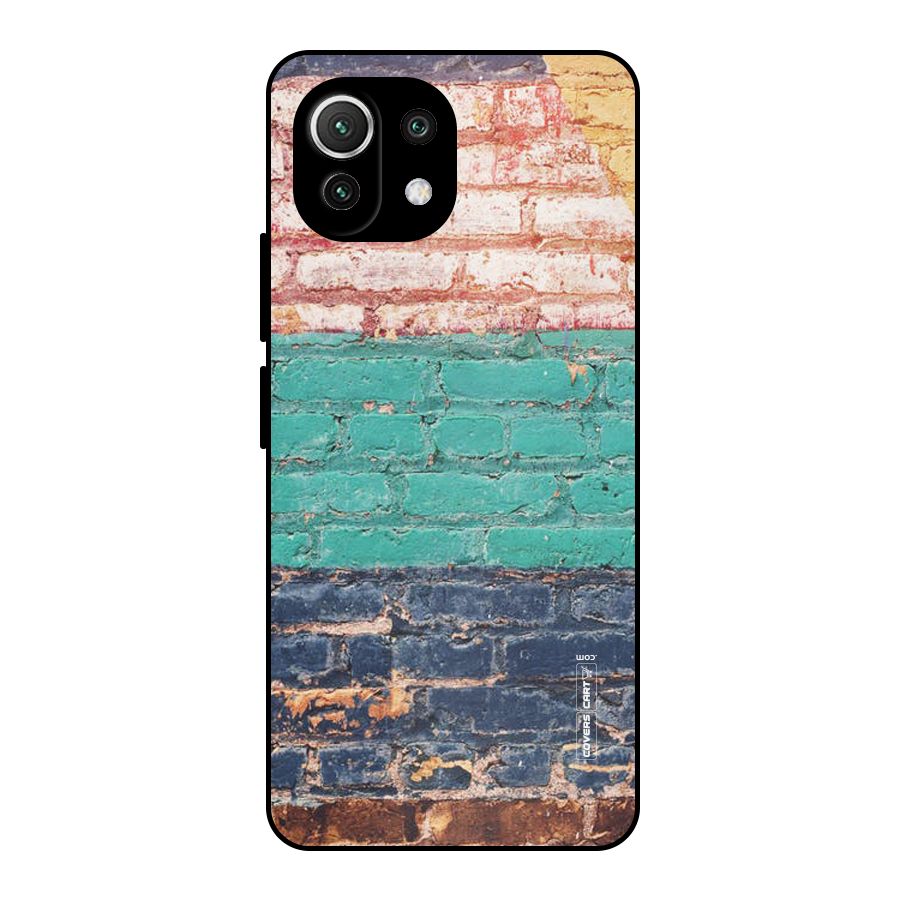 Wall Grafitty Metal Back Case for Mi 11 Lite NE 5G