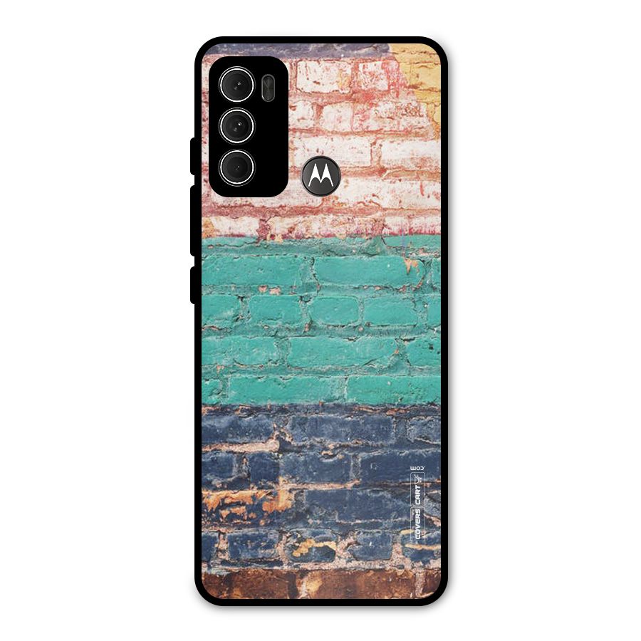 Wall Grafitty Metal Back Case for Moto G60