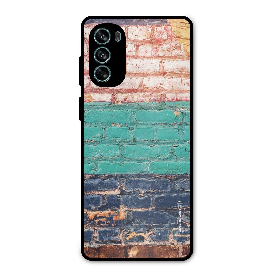 Wall Grafitty Metal Back Case for Moto G62