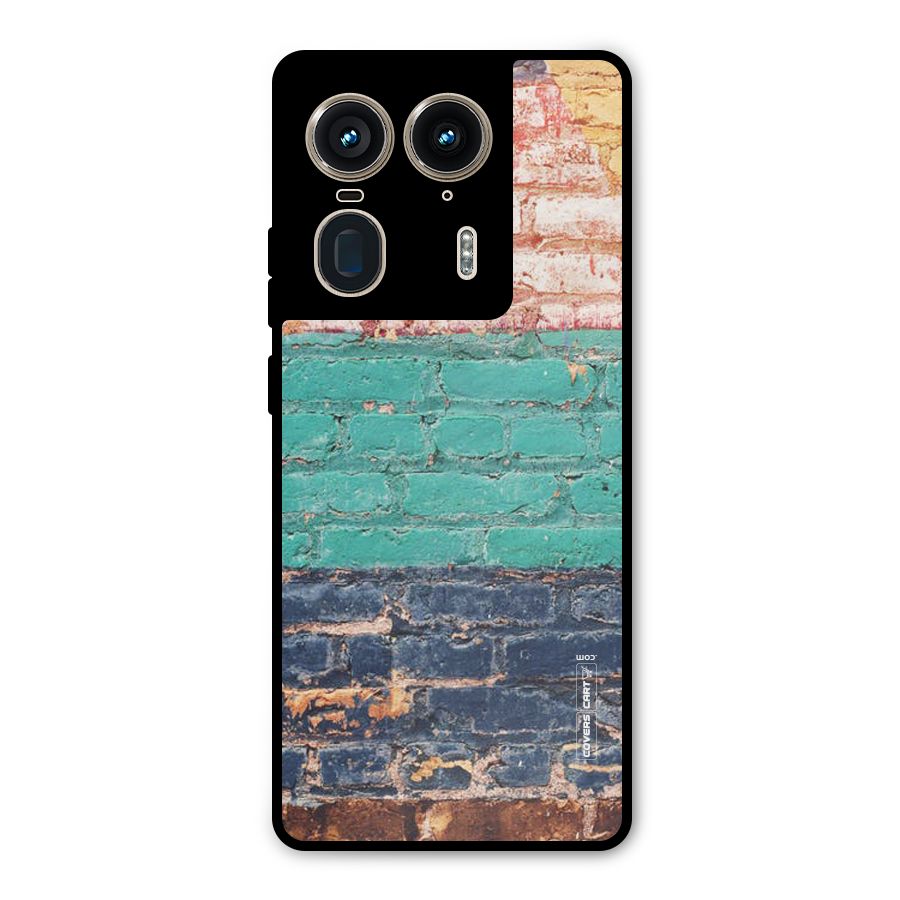 Wall Grafitty Metal Back Case for Motorola Edge 50 Ultra