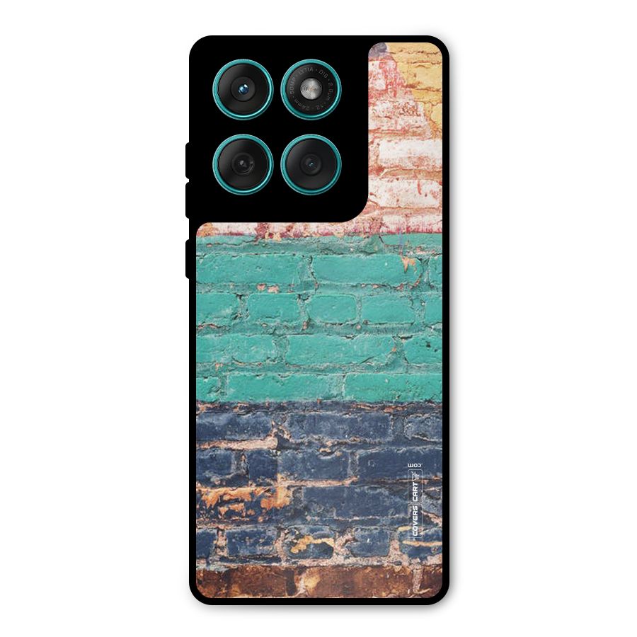 Wall Grafitty Metal Back Case for Motorola Edge 60
