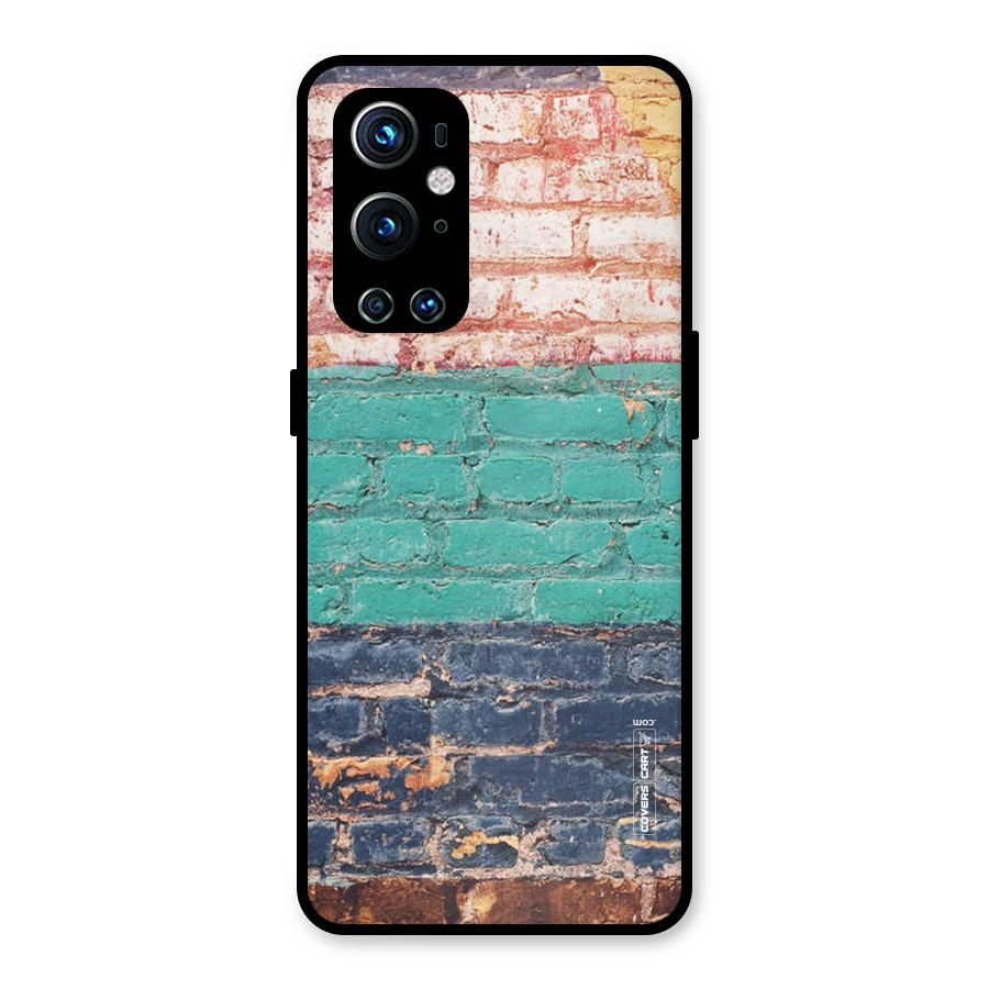 Wall Grafitty Metal Back Case for OnePlus 9 Pro