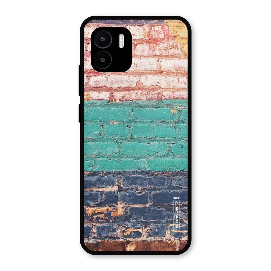 Wall Grafitty Metal Back Case for Redmi A2