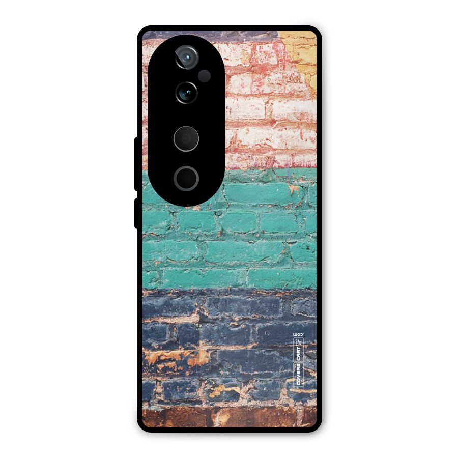 Wall Grafitty Metal Back Case for Vivo T3 Ultra