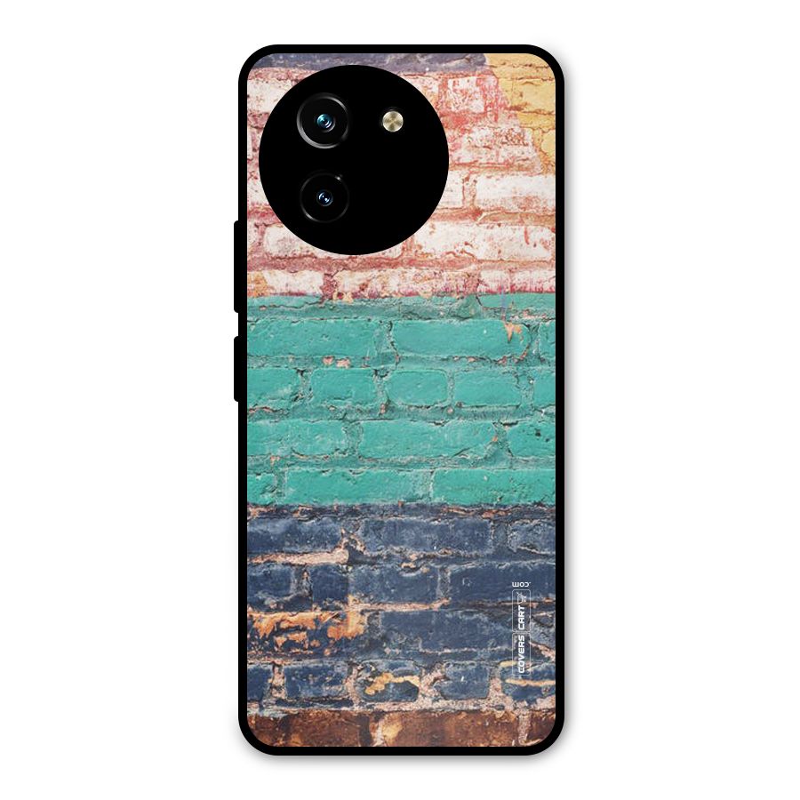 Wall Grafitty Metal Back Case for Vivo T3x