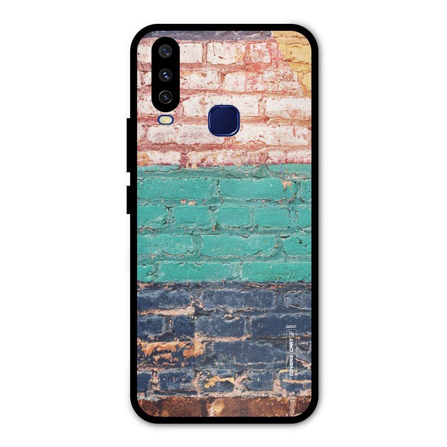 Wall Grafitty Metal Back Case for Vivo V17
