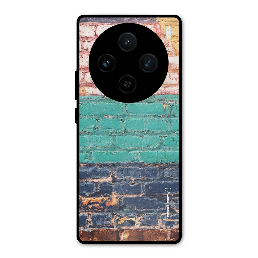 Wall Grafitty Metal Back Case for Vivo X100