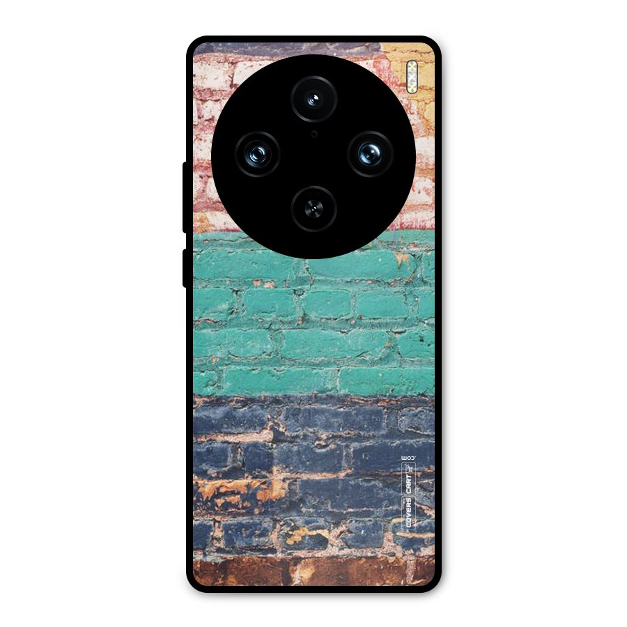 Wall Grafitty Metal Back Case for Vivo X100 Pro