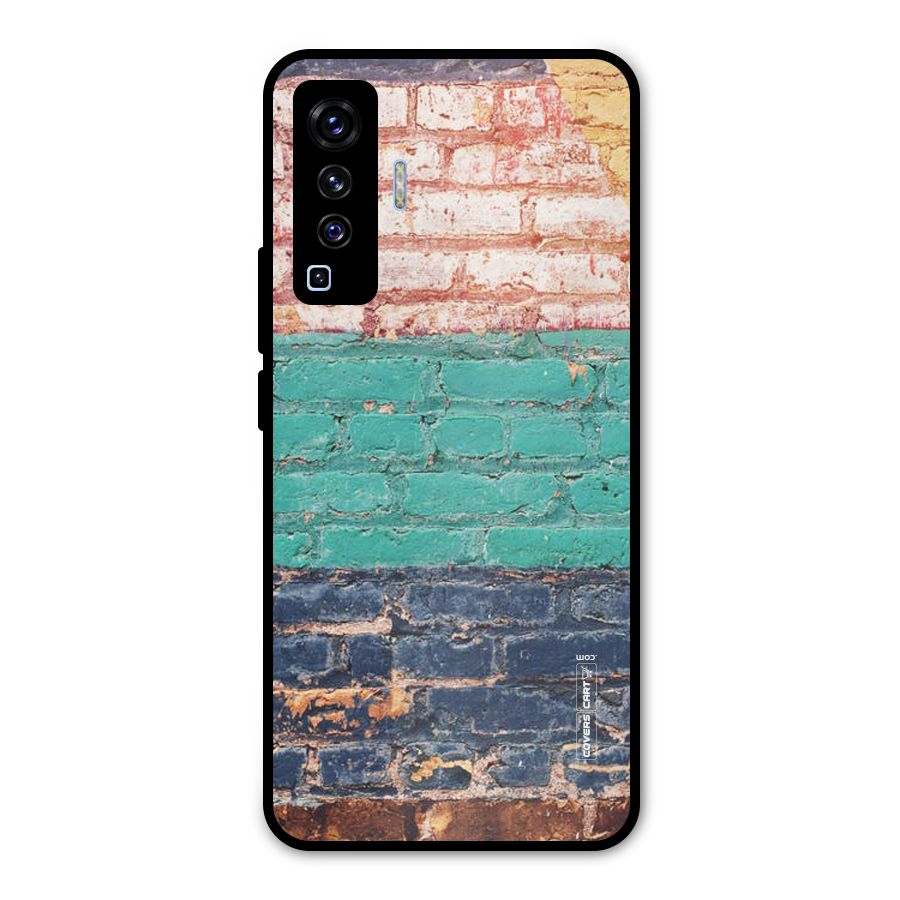 Wall Grafitty Metal Back Case for Vivo X50