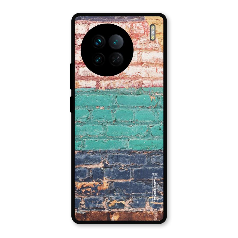 Wall Grafitty Metal Back Case for Vivo X90