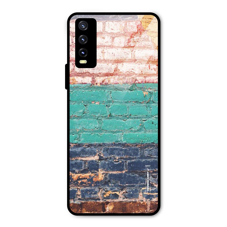 Wall Grafitty Metal Back Case for Vivo Y20g