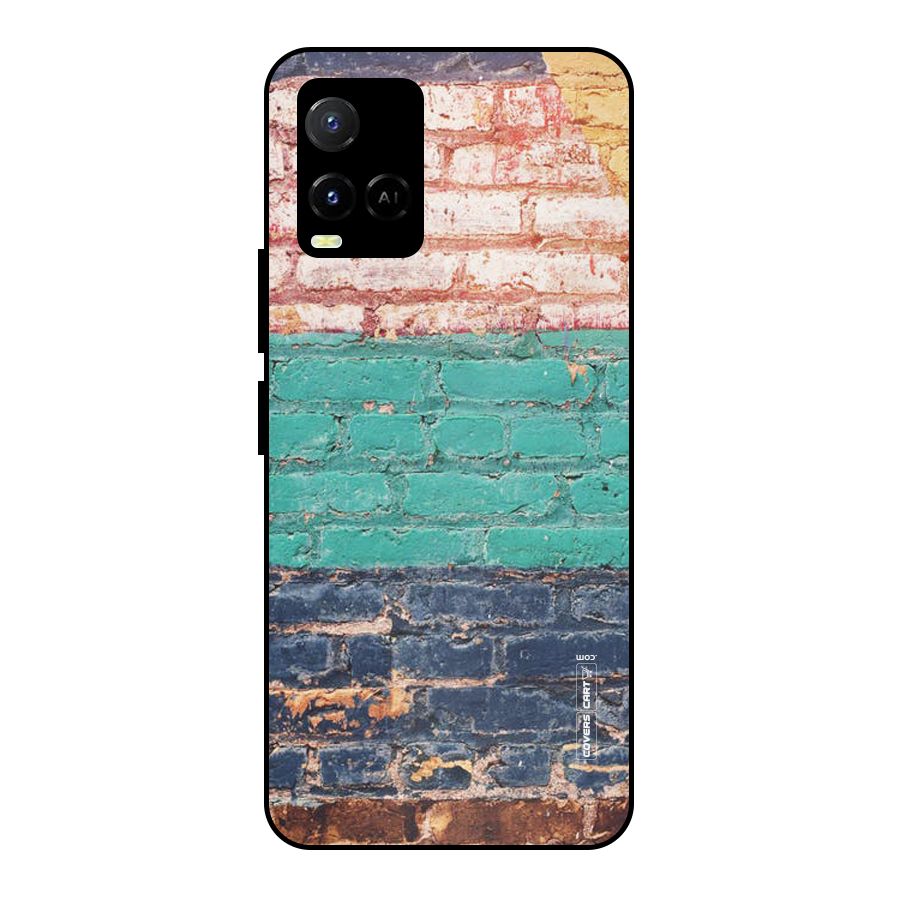 Wall Grafitty Metal Back Case for Vivo Y21
