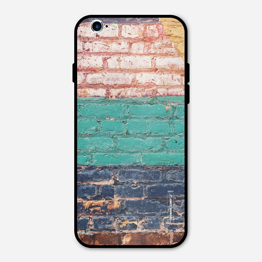 Wall Grafitty Metal Back Case for iPhone 6 6s