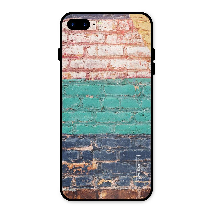 Wall Grafitty Metal Back Case for iPhone 7 Plus
