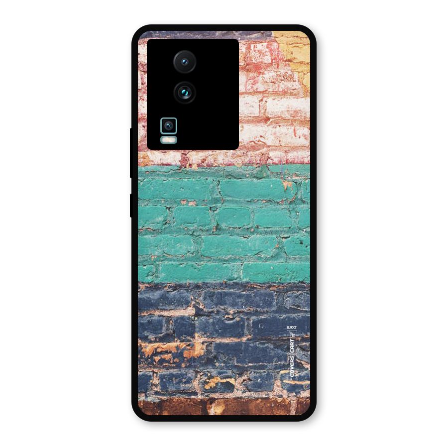 Wall Grafitty Metal Back Case for iQOO Neo 7