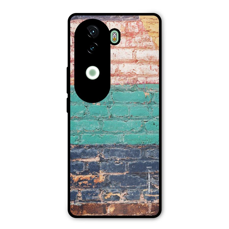 Wall Grafitty Metal Back Case for iQOO Z9s