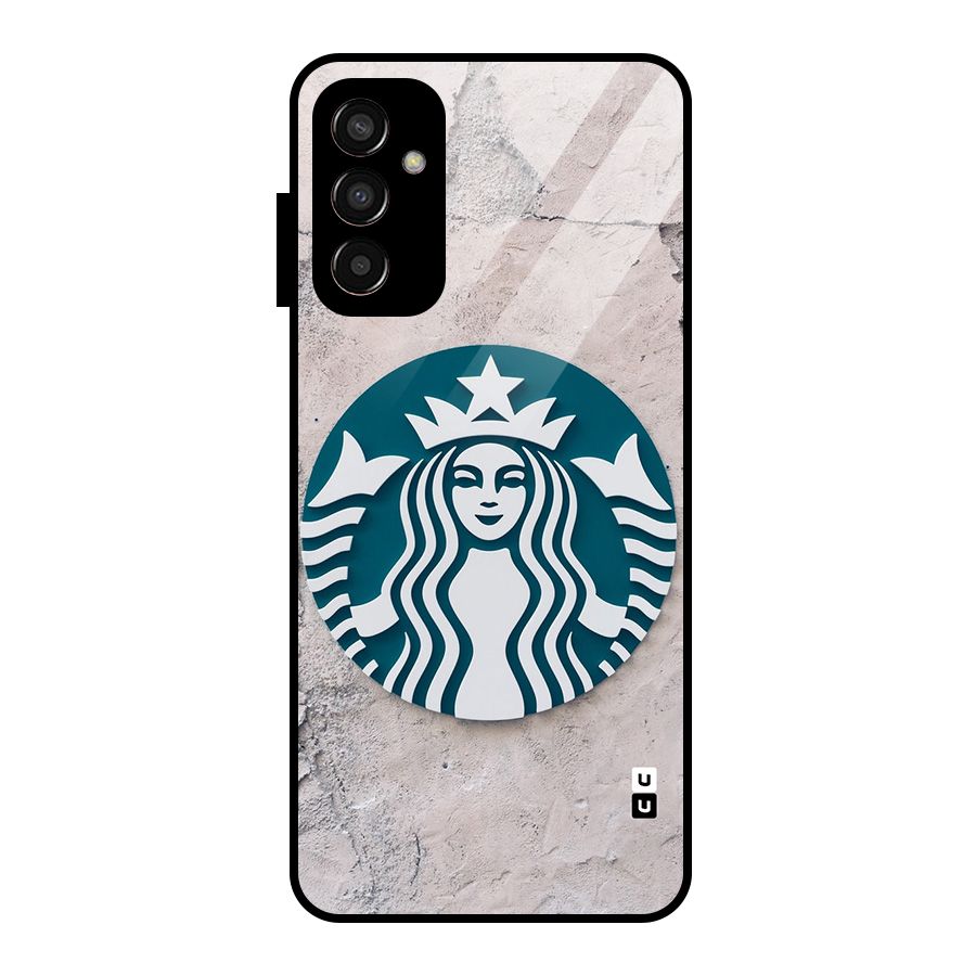 Wall StarBucks Glass Back Case for Galaxy F13