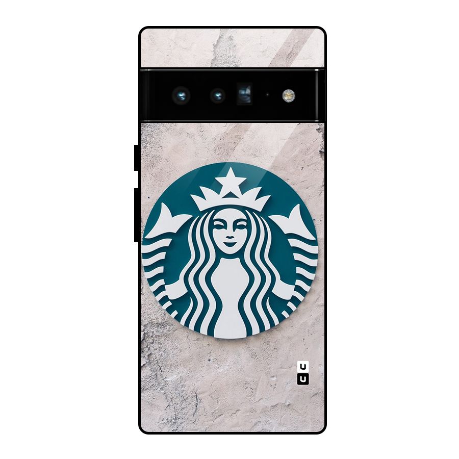 Wall StarBucks Glass Back Case for Google Pixel 6 Pro