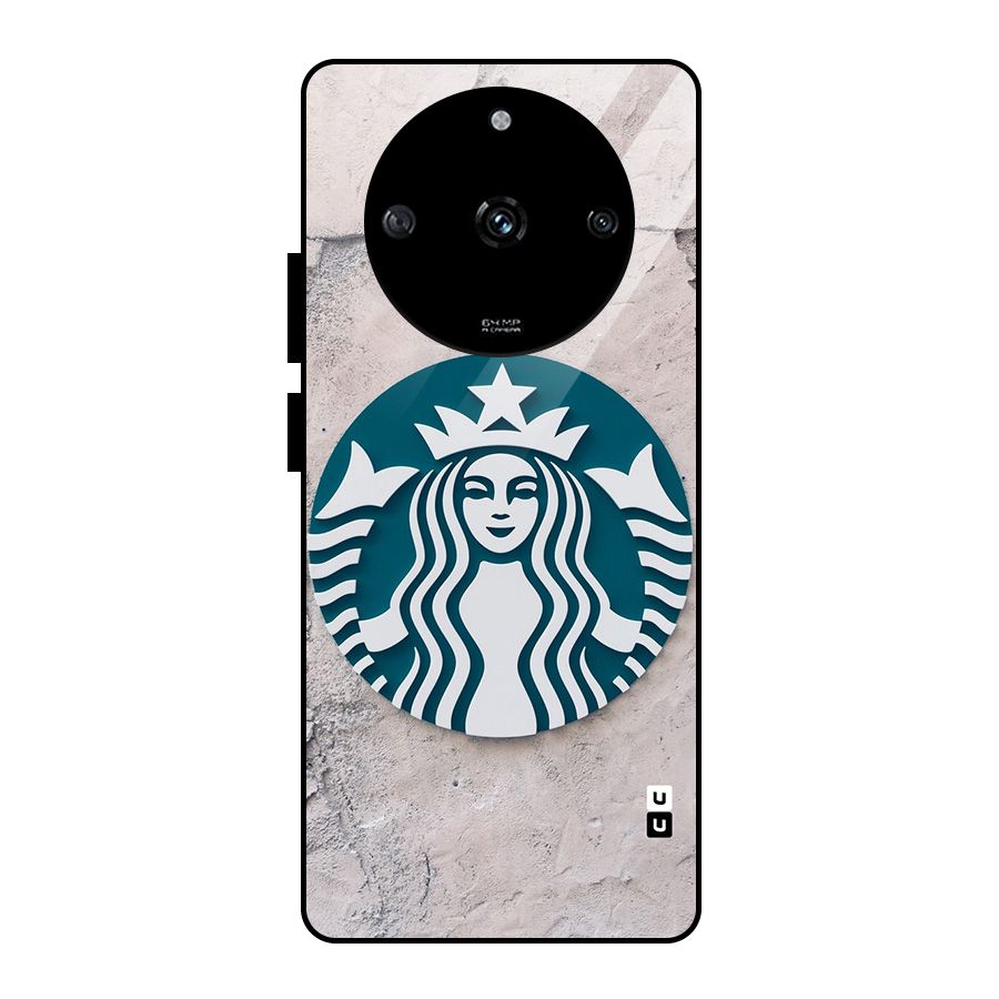 Wall StarBucks Glass Back Case for Realme Narzo 60 5G