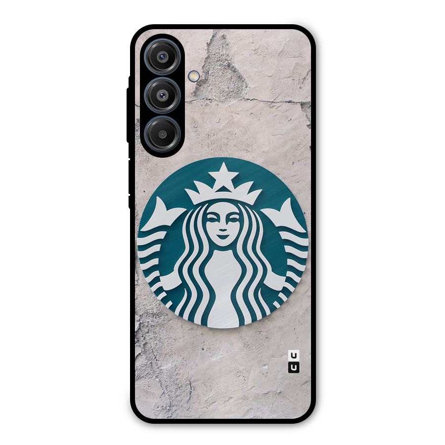 Wall StarBucks Metal Back Case for Galaxy A16 5G