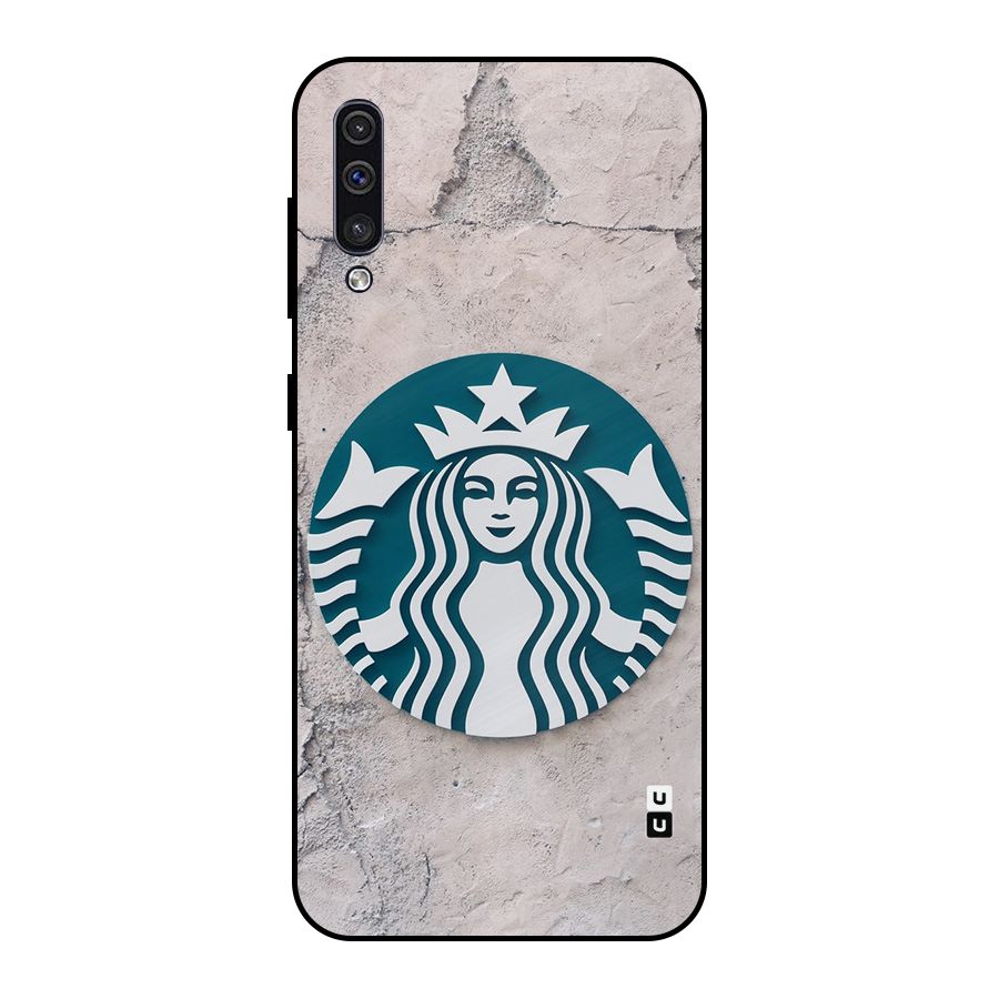 Wall StarBucks Metal Back Case for Galaxy A30s