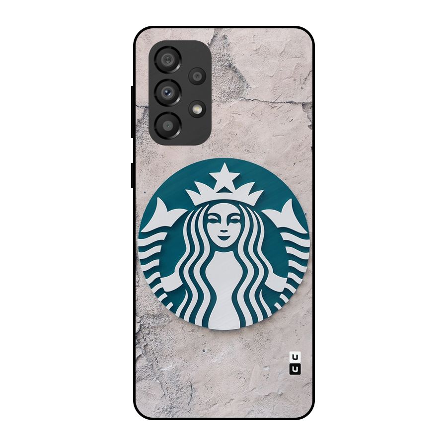 Wall StarBucks Metal Back Case for Galaxy A33 5G