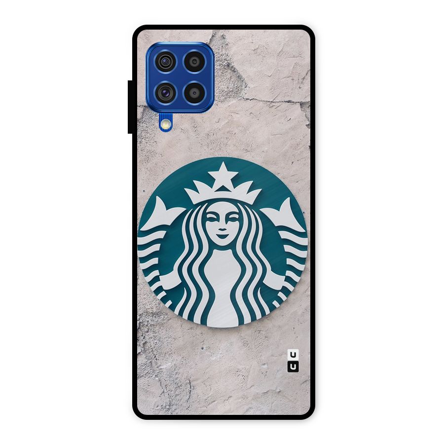 Wall StarBucks Metal Back Case for Galaxy F62