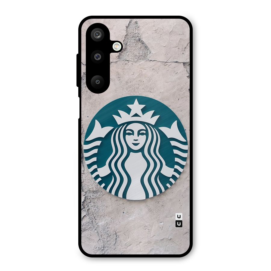 Wall StarBucks Metal Back Case for Galaxy M16