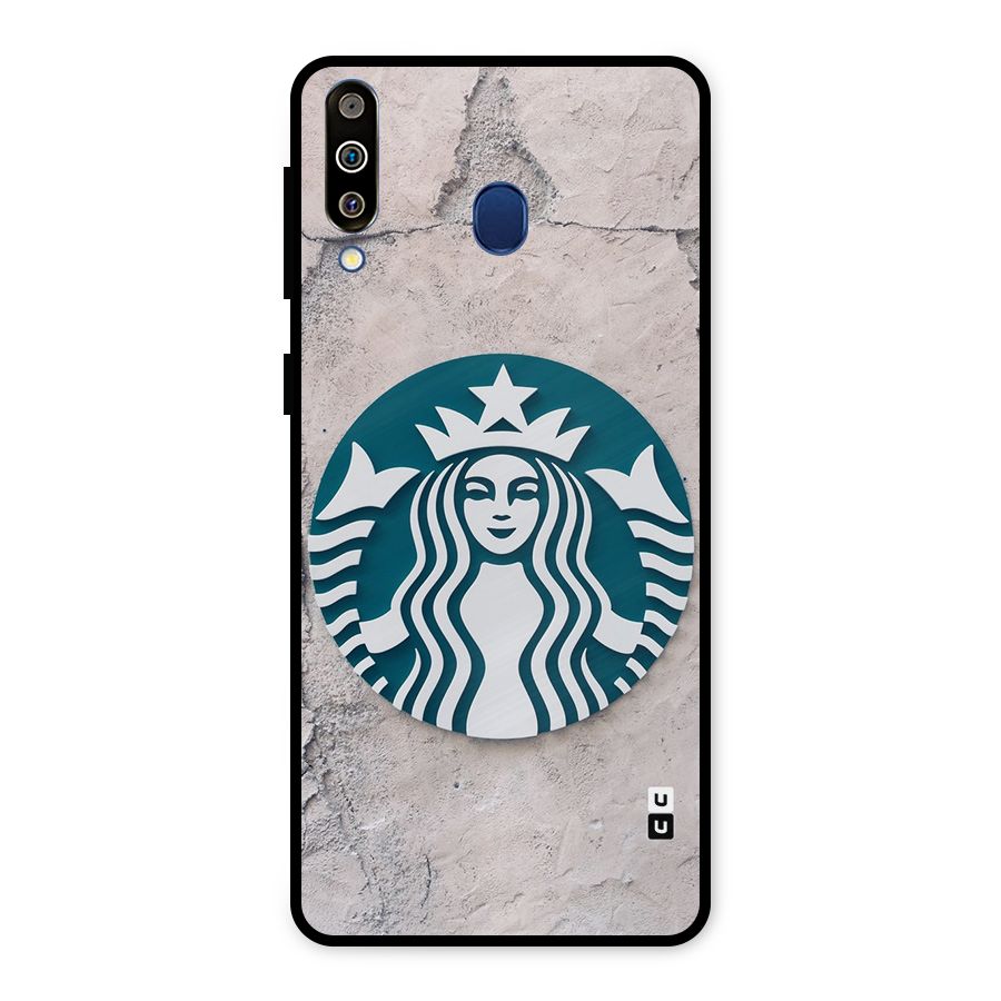 Wall StarBucks Metal Back Case for Galaxy M30