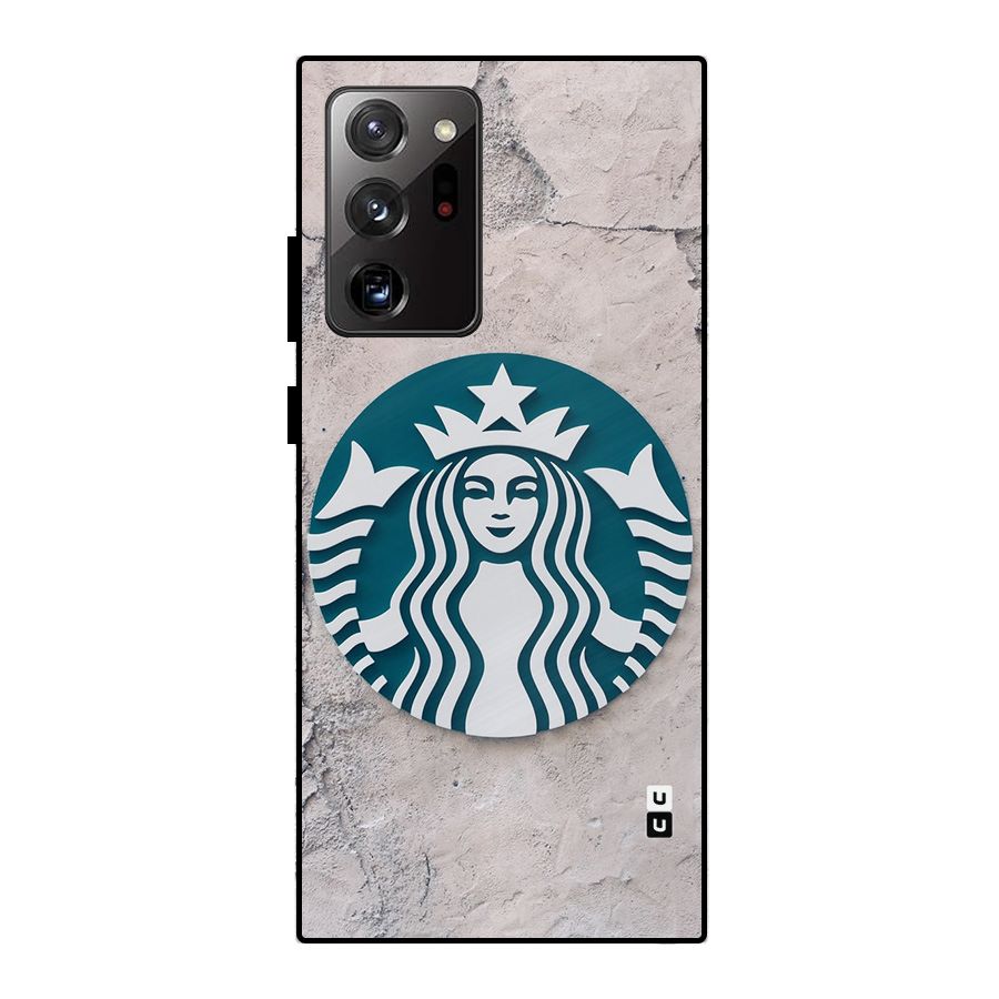 Wall StarBucks Metal Back Case for Galaxy Note 20 Ultra