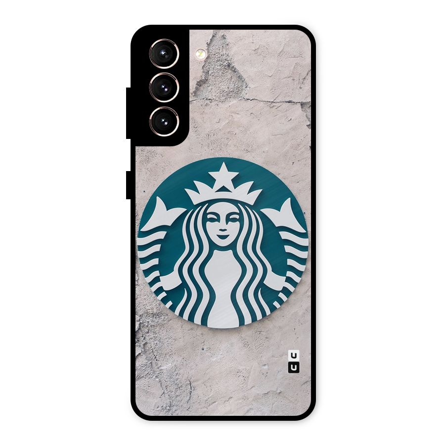 Wall StarBucks Metal Back Case for Galaxy S21 5G