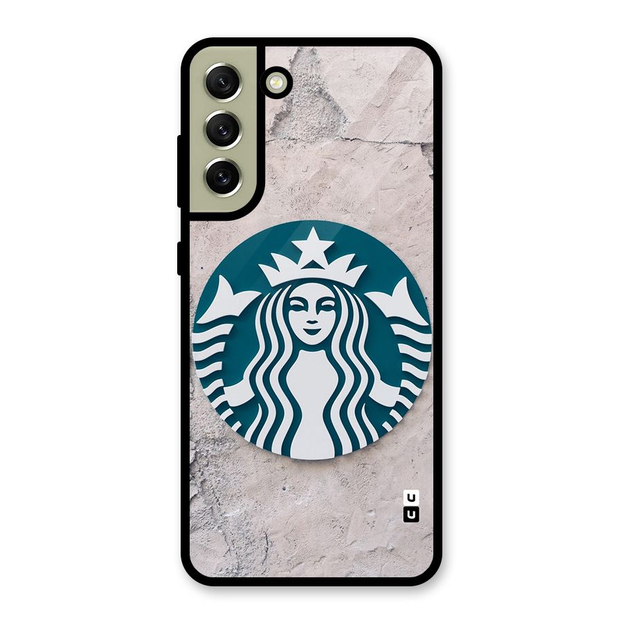 Wall StarBucks Metal Back Case for Galaxy S21 FE 5G (2023)