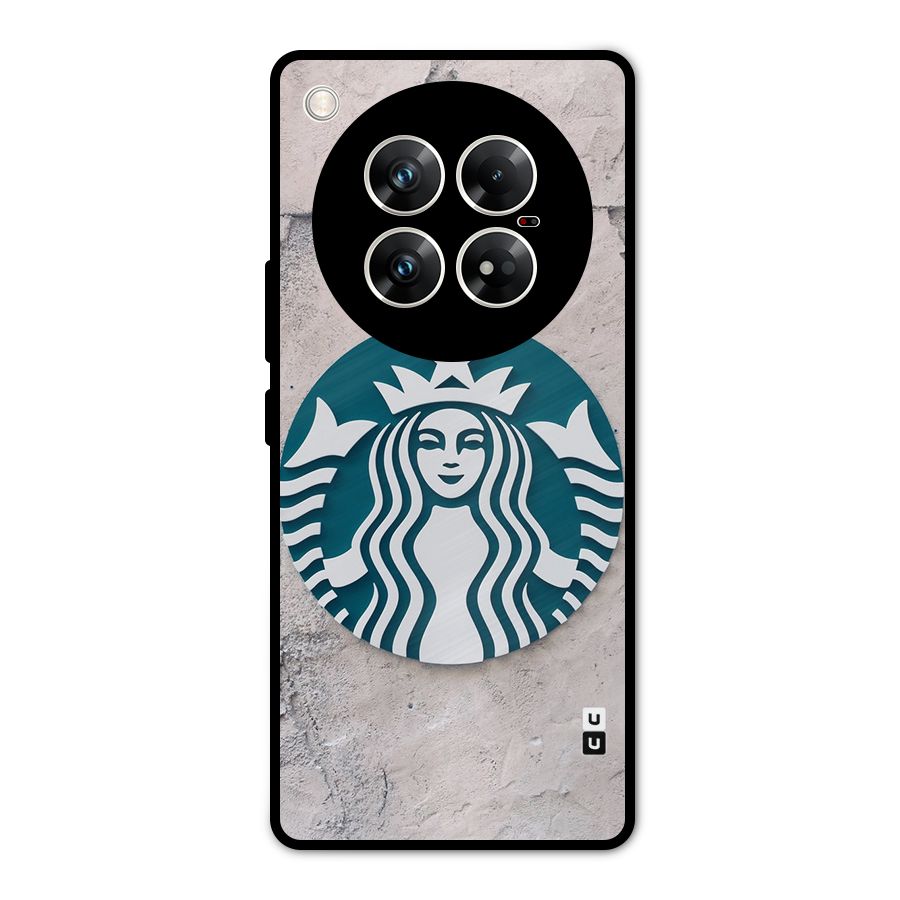 Wall StarBucks Metal Back Case for Infinix Zero 40 5G