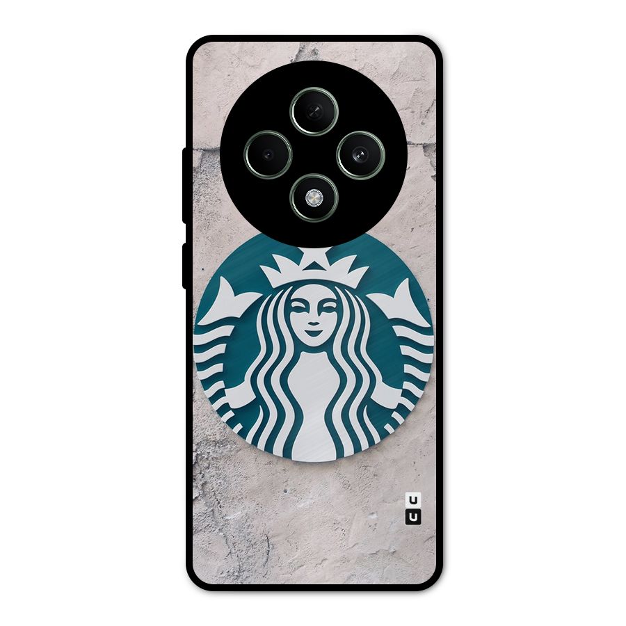 Wall StarBucks Metal Back Case for Oppo F27