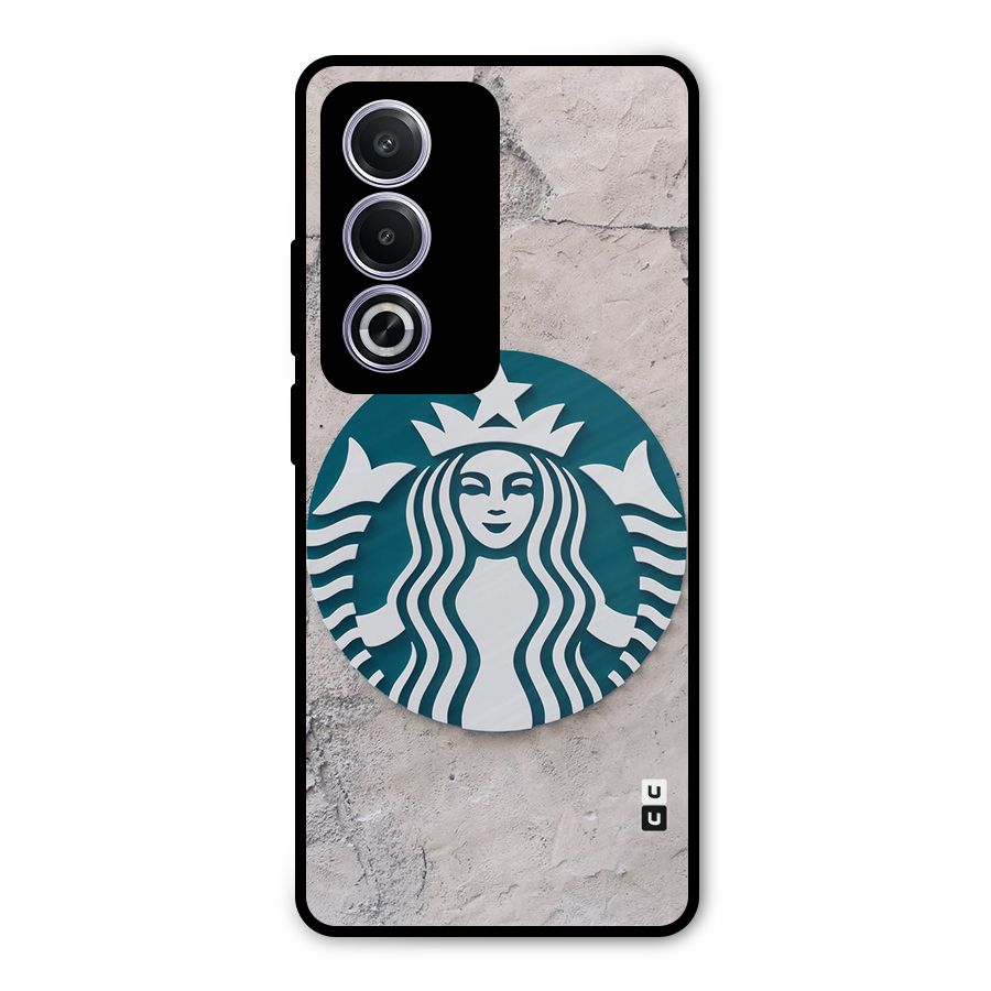 Wall StarBucks Metal Back Case for Oppo K12x