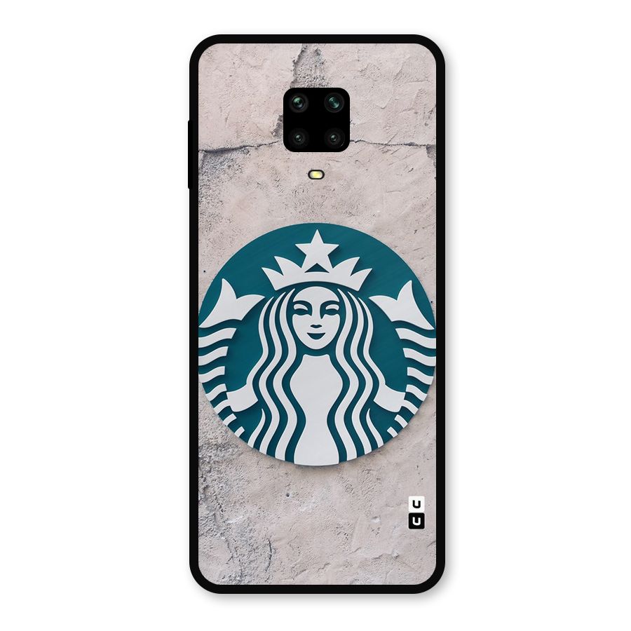 Wall StarBucks Metal Back Case for Poco M2 Pro