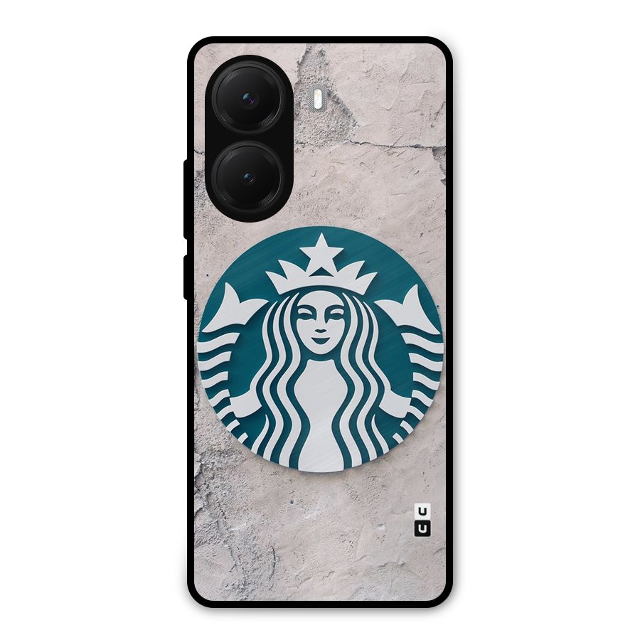 Wall StarBucks Metal Back Case for Poco X7 Pro
