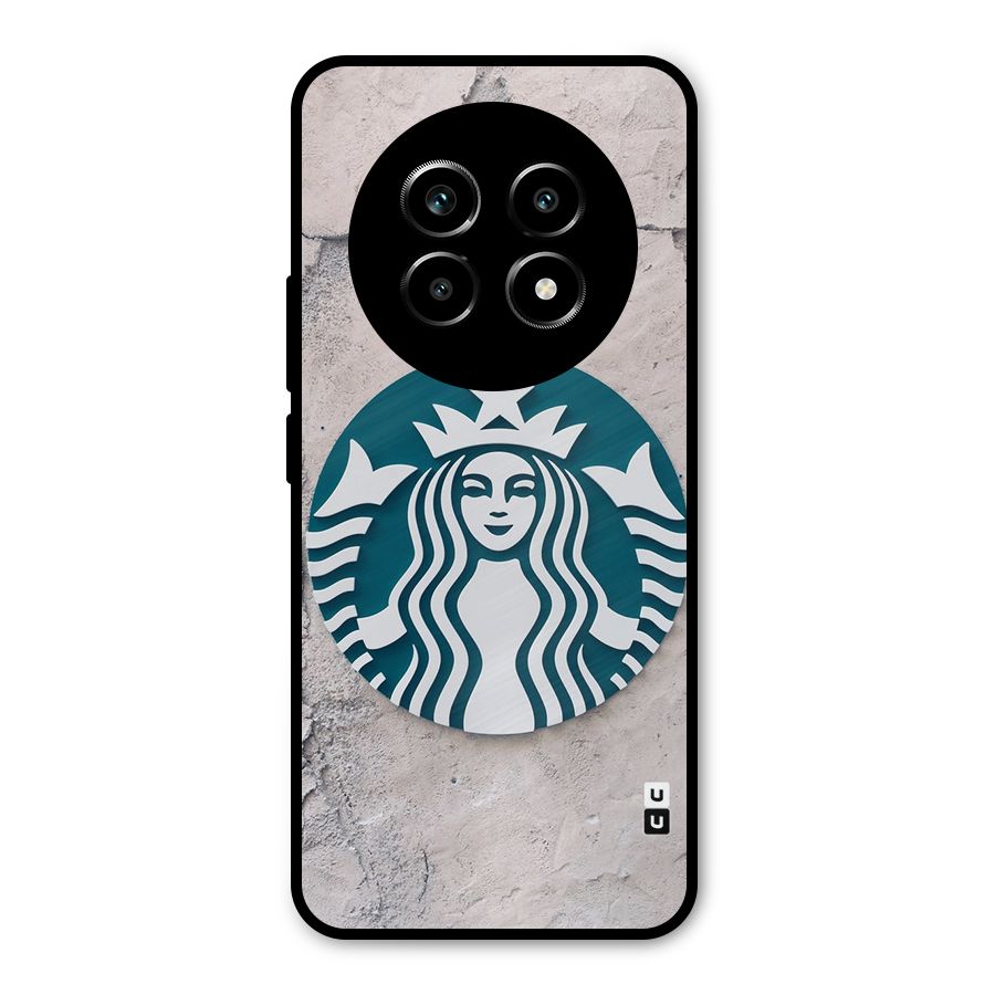 Wall StarBucks Metal Back Case for Realme 13 Pro