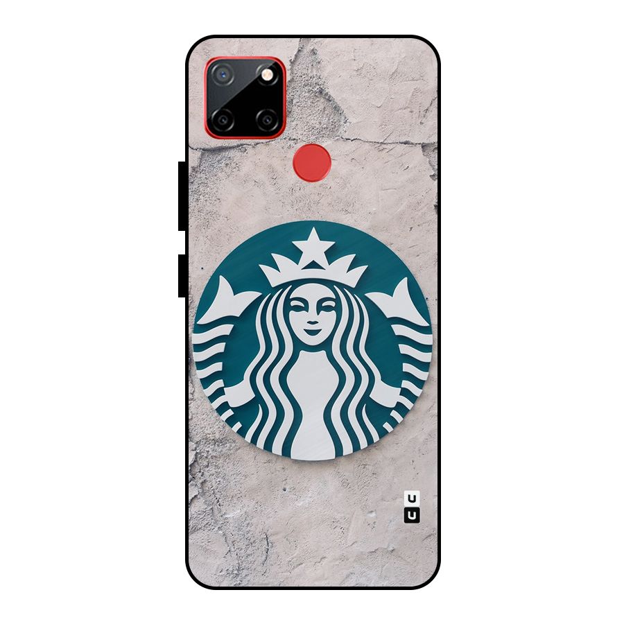 Wall StarBucks Metal Back Case for Realme C12
