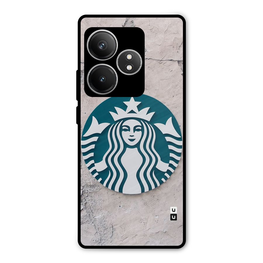 Wall StarBucks Metal Back Case for Realme GT 6T