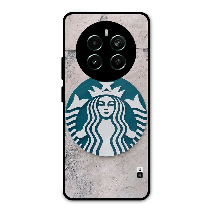 Wall StarBucks Metal Back Case for Realme Narzo 70 Pro