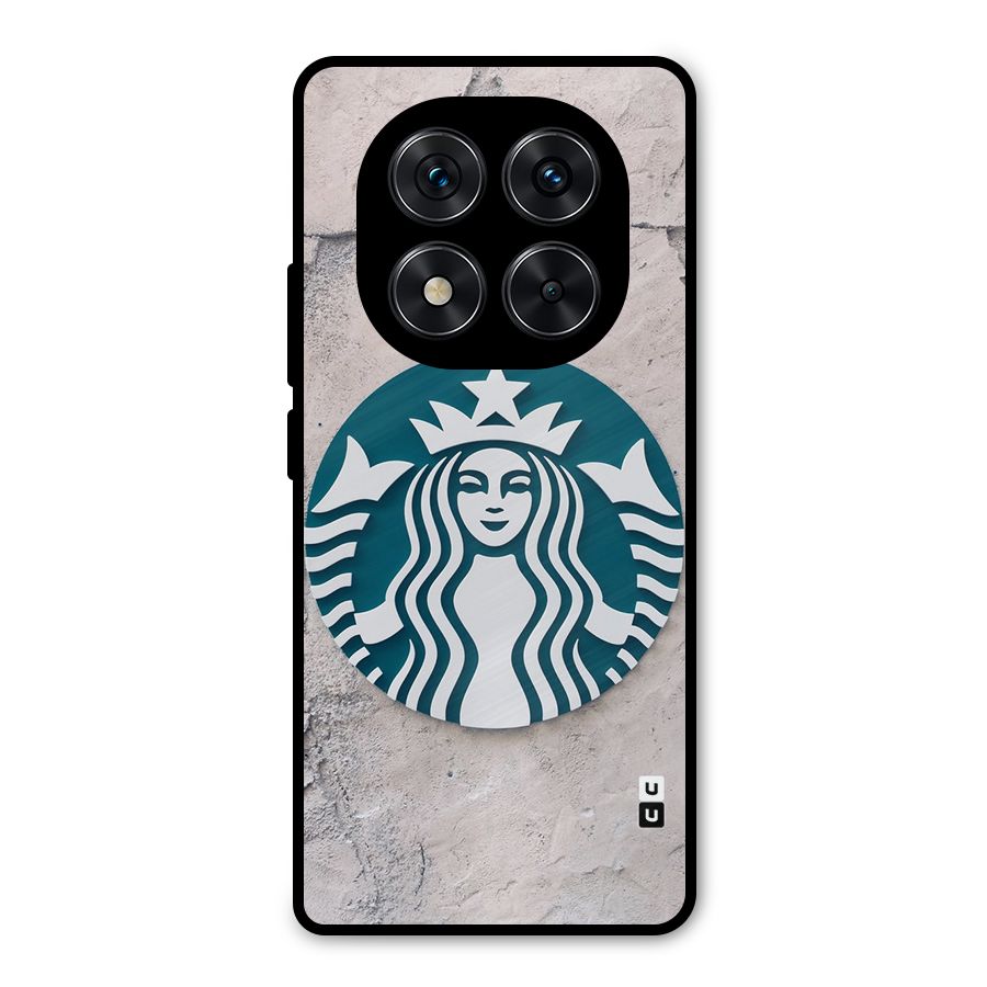 Wall StarBucks Metal Back Case for Redmi Note 14 Pro 5G