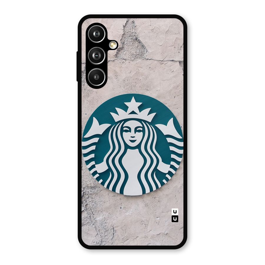 Wall StarBucks Metal Back Case for Samsung Galaxy M54