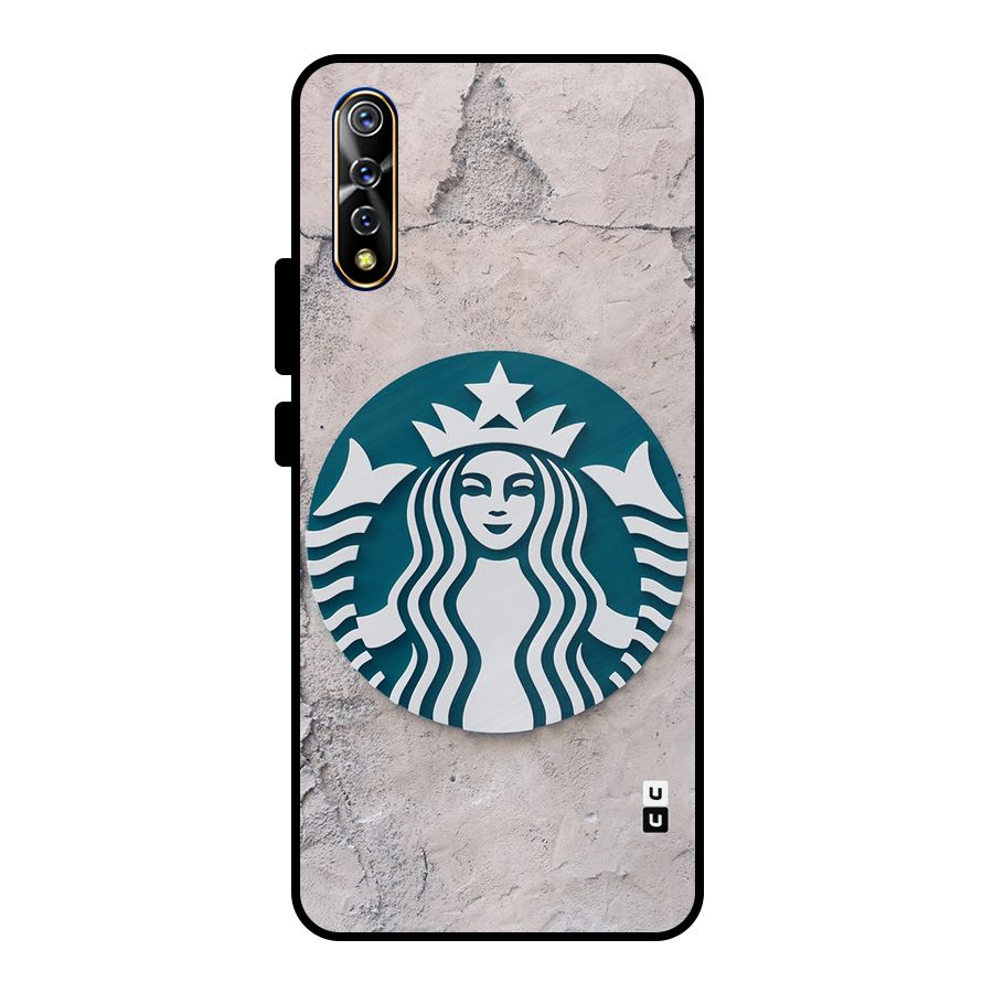 Wall StarBucks Metal Back Case for Vivo S1